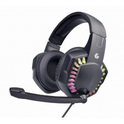 Gembird GHS-06, Gaming headset with RGB rainbow LED light effect